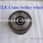 Heavy duty end carriage wheel-spare part of crane