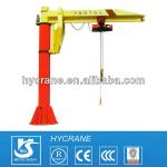Best design HY indoor industrial electric hoist 3 ton jib crane