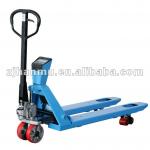 Scale pallet truck