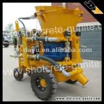 Concrete gunite machine