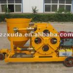 Diesel construction machine for mortar conveying