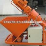 Building wall plastering machine