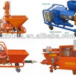 Mortar plastering machine for ceiling