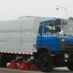 8000L Dongfeng 4x2 vaccum road sweeping machine