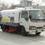 ISUZU 100P road sweeper truck-