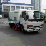 100P ISUZU road sweeper truck-