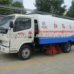 mechanical broom sweeper truck-