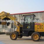 hot sle mini wheel loader sweeper