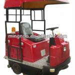 electric ride on sweeper