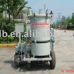 Two-component structural road marking machine