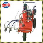 Cold solvent Hand Push Machines For Painting Stripes Roads