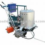 Hand-push thermoplastic road line marking machine