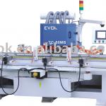 CNC high-speed and full function wooden-door lock-hole and hinge boring machine