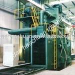 H section steel shot blasting machine