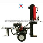 Yantai 32T vertical petrol wood cutting machine