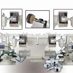 Stainless steel utensil polishing machine