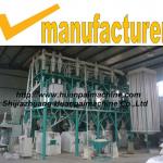 full set maize and wheat flour milling machine