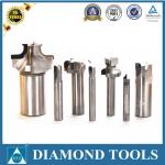 pcd three edges end mill pcd milling tools