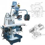 X6325 vertical and horizontal turret milling machine