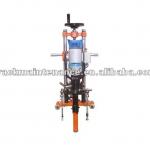 rail track Nylon bolts drilling and pulling Machine