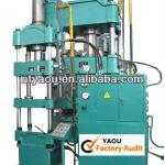 Double action hydraulic drawing press