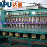 Reinforcing concrete mesh welding machine