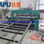 Hot dip galvanized catwalk grating machine, galvanized catwalk steel grating machine