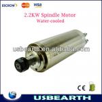 2.2KW spindle motor, water-cooled engraving machine spindle motor