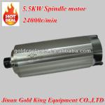 Good quality 5.5kw motor spindle used in cutting machine-