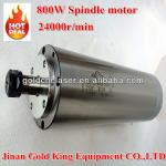 0.8kw electric milling spindle motor water cooled