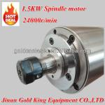 high speed spindle motor/ water Cooling / low price 1.5kw