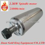 2.2kw ,ER20,24000rpm spindle motor in machine tool water cool