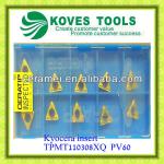 TPMT KYOCERA cutting tools tungsten carbide insert for BORING BAR turning