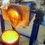 Small Gold/Silver/Copper Melting Machine, Induction Heating Furnace, Metal Induction Melting Furnace