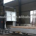China Supplier RT2 Series Trolley-type Eelctric Metal Heat Treatment Furnace with 1100x530x450mm Hearth