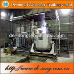 Small electric DC ARC furnace for metal or non-metal melting