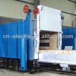 All Fiber Bogie Hearth Resistance Furnace For Heat Treatment