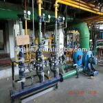 Glass furnace combustion system