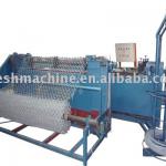 PLC control high production Chain link fence machine