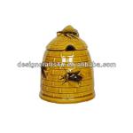 ceramic decorative honey bee hive