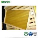 Pure natural beeswax foundation sheet with frame