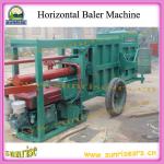 small horizontal diesel engine baler machine