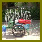 Farm small portable irrigation system