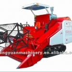 Self-propelled Mini combine harvester