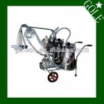 gasoline and electric removable cow milking machine