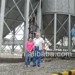 Sorghum storage steel silos,700 ton tank and bins on farm, grain silo