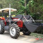 JS 654 tractor with front loader , canopy and ROPS