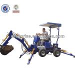 Mini excavator manufacturer factory direct mini wheel towable backhoe