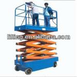 6m 300kg battery powered scissor lift platform