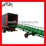 Loading and unloading truck ramps/container ramp